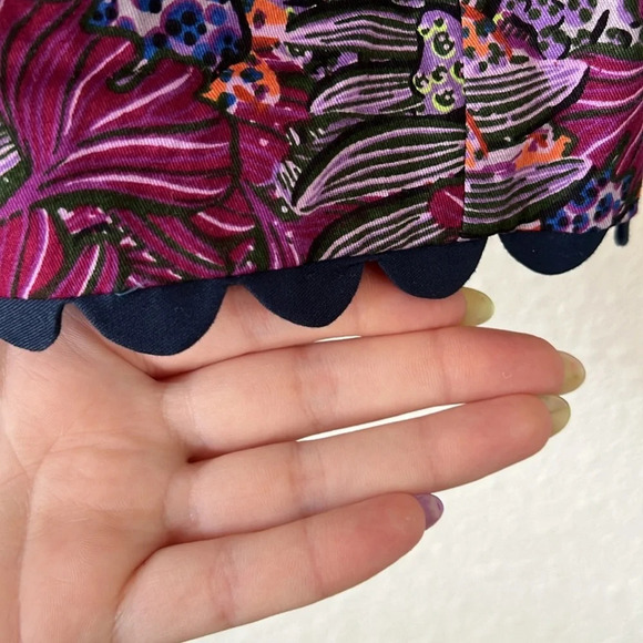 Kika Vargas x Target Scallop Edge Wrap Top Size XS - Picture 7 of 7